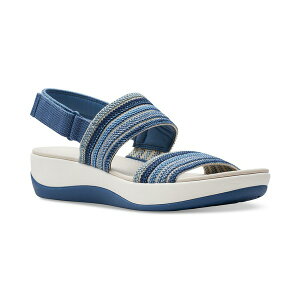 N[NX fB[X T_ V[Y Women's Arla Stroll Slip-On Slingback Sandals Blue Combi