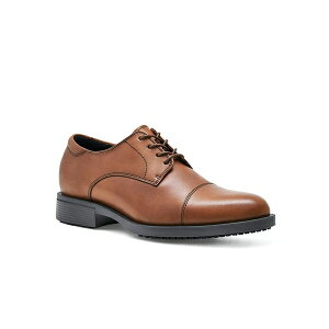 �V���[�Y�t�H�[�N���[ �����Y �h���X�V���[�Y �V���[�Y Men's Senator Soft Toe Uniform Dress and Work Shoes, Slip Resistant, Water Resistant, Brown, Size 10 Brown