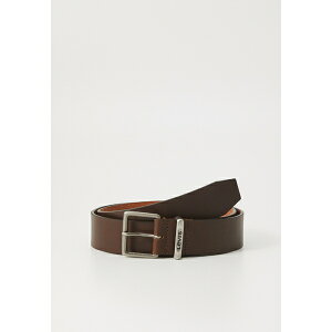 [oCX Y xg ANZT[ FLAT KEEPER BELT - Belt - shaved chocolate