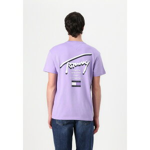 g~[qtBK[ Y T_ V[Y SIGNATURE CITY TEE UNISEX - Print T-shirt - purple