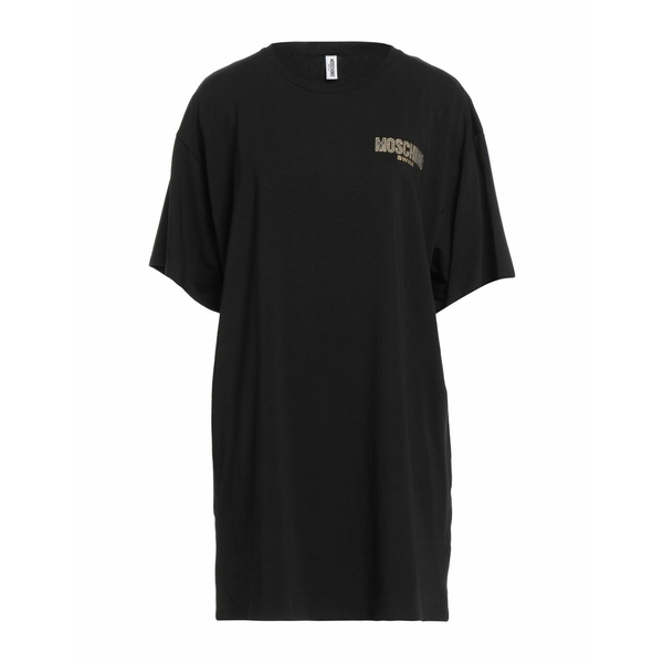 【送料無料】 モスキーノ レディース Tシャツ トップス T-shirts Black