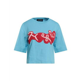 【送料無料】 スポーツマックス レディース Tシャツ トップス T-shirts Azure