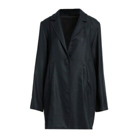 【送料無料】 フェデーリ レディース ジャケット＆ブルゾン アウター Overcoats & Trench Coats Midnight blue