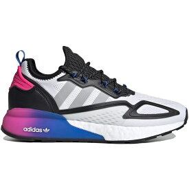 adidas アディダス メンズ スニーカー 【adidas ZX 2K Boost】 サイズ US_4.5(23.5cm) White Multi Purple Pink