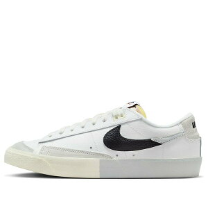 Nike �i�C�L �����Y �X�j�[�J�[ �yNike Blazer Low 77 'Summit White Black Light Silver' DZ2544-100�z �T�C�Y US_10(28.0cm)