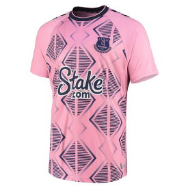 ヒュンメル メンズ ユニフォーム トップス Everton 2022/23 Away Replica Jersey Pink