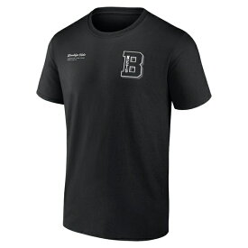 ファナティクス メンズ Tシャツ トップス Brooklyn Nets Fanatics Branded Split Zone TShirt Black