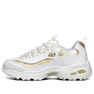 Skechers XPb`[Y fB[X Xj[J[ White/Gold y(WMNS) Skechers D lites 1.0 White/Gold 13091-WHTz TCY US_8.5(25.5cm)