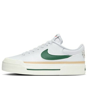 Nike iCL fB[X Xj[J[ White/Sail/Sesame/Fir y(WMNS) Nike Court Legacy Lift 'White Sail Fir' DM7590-107z TCY US_7(24.0cm)