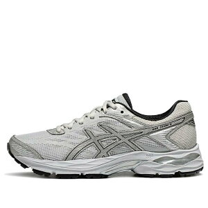 ASICS �A�V�b�N�X ���f�B�[�X �X�j�[�J�[ Grey/White/Silver �y(WMNS) ASICS Gel-Flux 4 'Grey Silver' 1012B730-021�z �T�C�Y US_6(23.0cm)