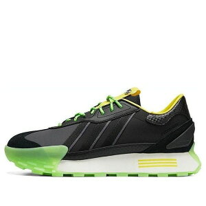 adidas �A�f�B�_�X �����Y �X�j�[�J�[ �yadidas Neo Futro Mixr FM 'Black Green' ID1639�z �T�C�Y US_8.5(26.5cm)