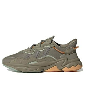 adidas �A�f�B�_�X �����Y �X�j�[�J�[ �yadidas Originals Ozweego Casual Shoes 'Charcoal Grey Yellow' GY3541�z �T�C�Y US_M_4