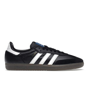adidas �A�f�B�_�X �����Y �X�j�[�J�[ �yadidas Samba ADV Black Gum�z �T�C�Y US_12.5(30.5cm) Core Black/Cloud White/Gold Metallic