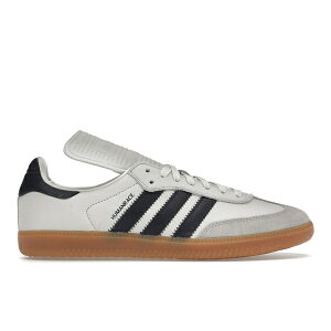 adidas �A�f�B�_�X �����Y �X�j�[�J�[ �yadidas Samba Pharrell Humanrace White Night Grey�z �T�C�Y US_9(27.0cm) Cloud White/Night Grey/Light Brown