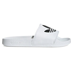 adidas �A�f�B�_�X �����Y �X�j�[�J�[ �yadidas Adilette Lite Slides White Core Black�z �T�C�Y US_7(25.0cm) Cloud White/Core Black/Cloud White
