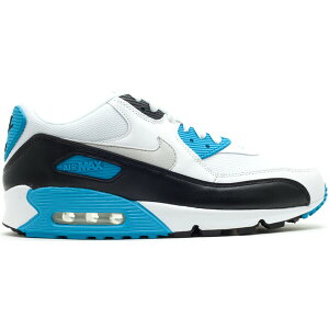 Nike �i�C�L �����Y �X�j�[�J�[ �yNike Air Max 90 Laser Blue (2010)�z �T�C�Y US_10(28.0cm) White/Black-Zen Grey