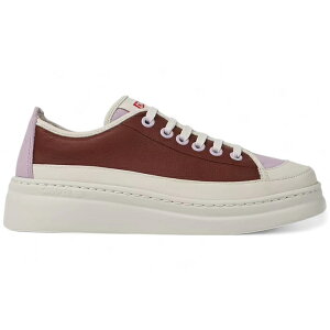Camper �J���y�[�� ���f�B�[�X �X�j�[�J�[ �yCamper Twins Runner Up Sneaker Brown Orange Pink (Women's)�z �T�C�Y EU_40(25.5cm) Multi
