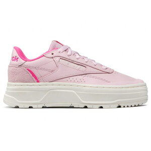 Reebok ���[�{�b�N ���f�B�[�X �X�j�[�J�[ �yReebok Club C Double Geo Frost Berry (Women's)�z �T�C�Y US_9(26.0cm) Frost Berry/Chalk/Atomic Pink