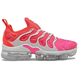 Nike �i�C�L ���f�B�[�X �X�j�[�J�[ �yNike Air VaporMax Plus Platinum Tint (Women's)�z �T�C�Y US_9.5(26.5cm) Platinum Tint/Pink Blast/Flash Crimson