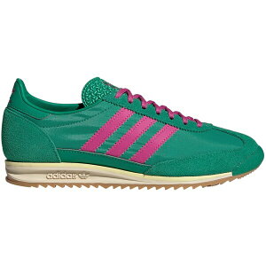 adidas �A�f�B�_�X ���f�B�[�X �X�j�[�J�[ �yadidas SL 72 OG Semi Court Green Semi Lucid Fuchsia (Women's)�z �T�C�Y US_7.5(24.5cm) Semi Court Green/Court Green/Semi Lucid Fuchsia