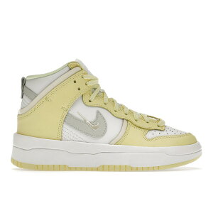 Nike �i�C�L ���f�B�[�X �X�j�[�J�[ �yNike Dunk High Up Rebel Lemon Yellow (Women's)�z �T�C�Y US_8.5(25.5cm) White/Citron Tint/Coconut Milk/Photon Dust
