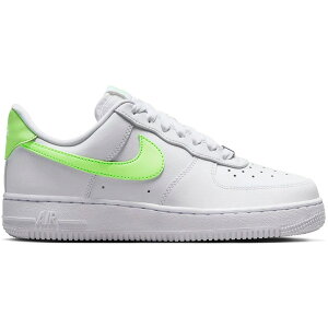 Nike �i�C�L ���f�B�[�X �X�j�[�J�[ �yNike Air Force 1 Low '07 White Lime Blast (Women's)�z �T�C�Y US_7.5(24.5cm) White/Lime Blast