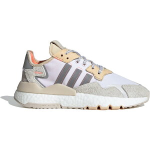 adidas AfB_X fB[X Xj[J[ yadidas Nite Jogger White Glow Orange (Women's)z TCY US_8.5(25.5cm) Cloud White/Linen/Glow Orange