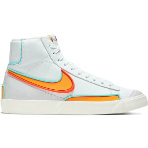 Nike iCL fB[X Xj[J[ yNike Blazer Mid 77 Infinite Kumquat (Women's)z TCY US_8.5(25.5cm) White/Aurora Green/Bright Crimson/Kumquat