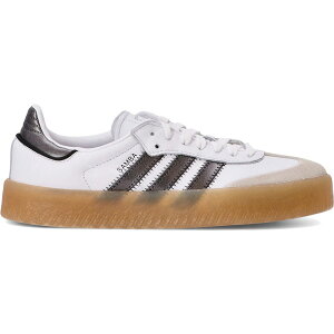 adidas �A�f�B�_�X ���f�B�[�X �X�j�[�J�[ �yadidas Sambae Cloud White Black Gum (Women's)�z �T�C�Y US_9(26.0cm) Cloud White/Core Black/Gum