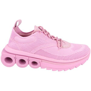 Ferragamo �t�F���K�� ���f�B�[�X �X�j�[�J�[ �yFerragamo Nima Knit Sneakers Purple (Women's)�z �T�C�Y US_8(25.0cm) Purple