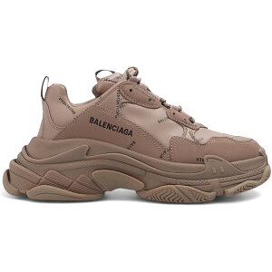 Balenciaga oVAK fB[X Xj[J[ yBalenciaga Triple S Allover Logo Dark Beige (Women's)z TCY US_5(22.0cm) Dark Beige