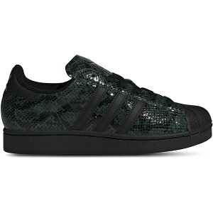 adidas �A�f�B�_�X ���f�B�[�X �X�j�[�J�[ �yadidas Superstar II Collegiate Green Snakeskin (Women's)�z �T�C�Y US_8(25.0cm) Collegiate Green/Core Black/Gold Metallic