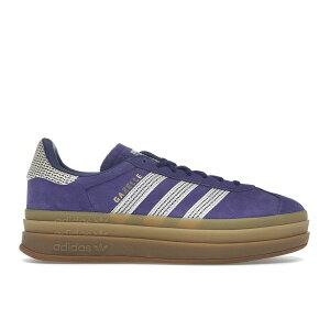 adidas �A�f�B�_�X ���f�B�[�X �X�j�[�J�[ �yadidas Gazelle Bold Collegiate Purple Wonder White (Women's)�z �T�C�Y US_W_10.5 Collegiate Purple/Wonder White/Gold Metallic