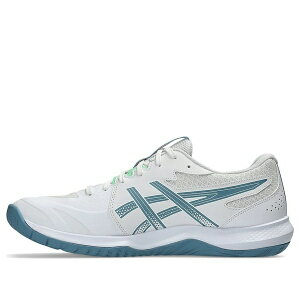 ASICS �A�V�b�N�X �����Y �X�j�[�J�[ �yASICS Gel-Tactic 13 Wide 2E 'White Saba Blue' 1073A078-102�z �T�C�Y US_6(24.0cm)