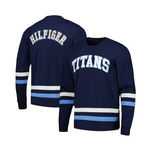 g~[ qtBK[ Y Vc gbvX Men's Navy, Light Blue Tennessee Titans Nolan Long Sleeve T-shirt Navy, Light Blue
