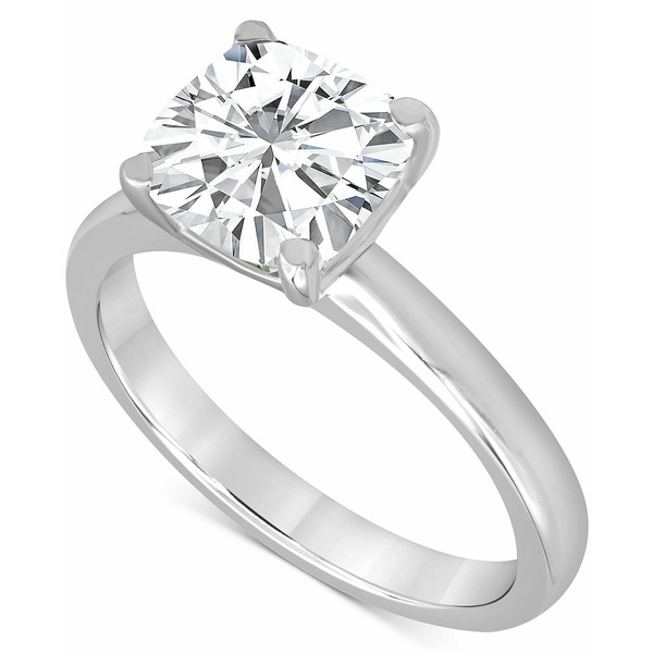 生まれのブランドで バッジェリーミシュカ レディース リング White Lab Gold (5 Grown Certified Cushion-Cut  Solitaire 14k in Engagement Ring ct. Gold アクセサリー Diamond 指輪・リング