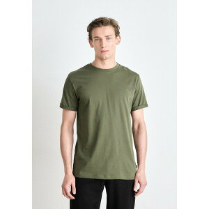  hD Y T_ V[Y NRREGAARD TONAL - Basic T-shirt - olive night