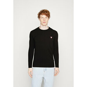 QX Y T_ V[Y CN CORE - Long sleeved top - jet black