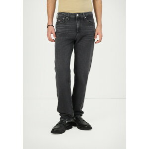 g~[qtBK[ Y T_ V[Y RYAN SLIM - Slim fit jeans - denim washed black