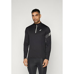 AVbNX Y oXPbg{[ X|[c ICON 1/2 ZIP TOP - Long sleeved top - performance black