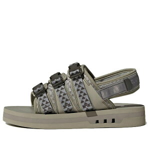adidas �A�f�B�_�X �����Y �X�j�[�J�[ �yadidas Originals AdiSTRP Sandals 'Olive Green Grey' IG1575�z �T�C�Y US_6.5(24.5cm)
