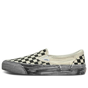 Vans �o���Y �����Y �X�j�[�J�[ �yVans OG Classic Slip-On LX 'Stressed - Black Checkerboard' VN0A32QNBKC�z �T�C�Y US_M_4