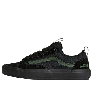 Vans �o���Y �����Y �X�j�[�J�[ �yVans x Atiba Jefferson Old Skool 36+ 'Black Olive' VN000D5RNLX�z �T�C�Y US_9(27.0cm)