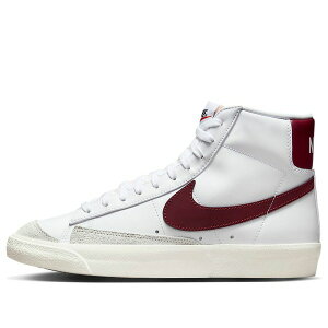Nike �i�C�L �����Y �X�j�[�J�[ �yNike Blazer Mid '77 Vintage 'White Team Red' BQ6806-111�z �T�C�Y US_8.5(26.5cm)