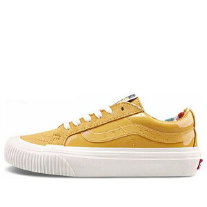 Vans �o���Y �����Y �X�j�[�J�[ �yVans Karina Rozunko x SK8-Low Reissue SF 'Patent Honey Gold' VN0A4UWI24L�z �T�C�Y US_6(24.0cm)