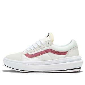 Vans �o���Y �����Y �X�j�[�J�[ �yVans Old Skool Overt ComfyCush 'White Red' VN0A7Q5ECPE�z �T�C�Y US_5.5(23.5cm)