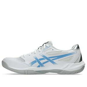 ASICS �A�V�b�N�X �����Y �X�j�[�J�[ �yASICS Gel-Rocket 12 'White Metallic Blue' 1071A116-104�z �T�C�Y US_8.5(26.5cm)
