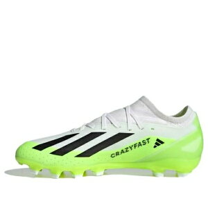 adidas �A�f�B�_�X �����Y �X�j�[�J�[ �yadidas X Crazyfast.3 AG 'White Green Black' ID9344�z �T�C�Y US_10.5(28.5cm)