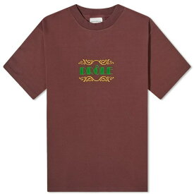 ドロールドムッシュ メンズ Tシャツ トップス Dr´le de Monsieur Express Logo T-Shirt Red
