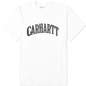 カーハート メンズ Tシャツ トップス Carhartt WIP Paisley Script T-Shirt White
